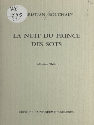 cover image of La Nuit du prince des sots